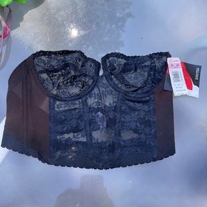 Vintage Deadstock Backless Corset Bustier Bra by Smoothie 36B